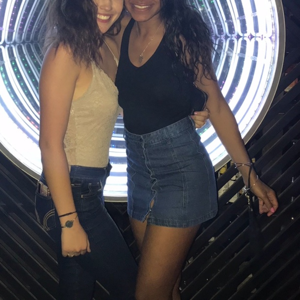 Forever 21 Jean Skirt